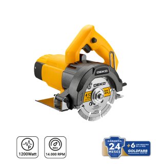 Sierra Circular para Mármol 110 mm 1200 W Deko DKMS12G110