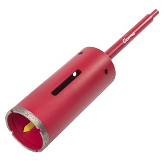 Sierra Copa Diamantada 65 x 165 mm con Vástago y Guía Cortag