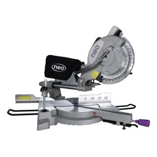 Sierra Ingletadora Deslizante 10" 2200 W 5300 rpm Neo SID1010/3/220