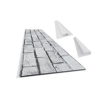 Pack Tablillas PVC Slim Ticholo Rústico Weiss