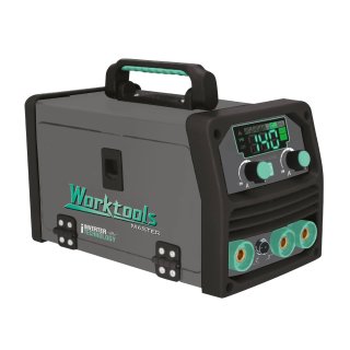 Soldadora Inverter Worktools 140A MIG, TIG y Electrodo