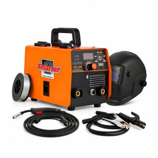 Soldadora Inverter MIG Flux 120 A SMARTER FX-120 con Careta