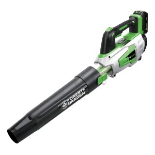 Soplador a Batería 20 V 2 Velocidades con Batería 2 Ah y Cargador Forest & Garden S940C1