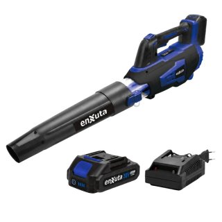 Sopladora Inalámbrica 20 V con Cargador y Batería Enxuta SBENX4220