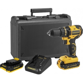 Taladro Atornillador Batería 20v Brushless Stanley SBD201S2K