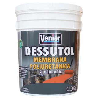Membrana Poliuretánica Supercapa Dessutol Venier Blanco 20kg