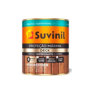Protector Suvinil para deck, color natural, satinado, base agua, 0,9 L