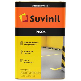 Pintura Para Pisos Premium Azul Suvinil 18lt