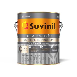 Suvinil 3,6 L Antióxido 3 en 1 Negro