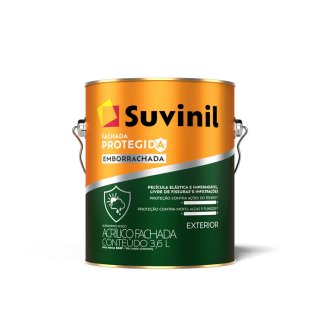 Suvinil 3,6 L Blanco Fachada Protegida Emborrachada para exterior