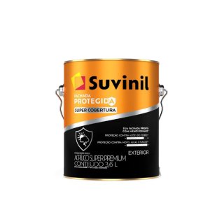 Pintura Suvinil Fachada Protegida Super Cobertura blanca, 3,6 L