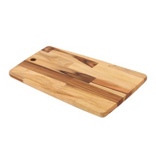 Tabla de Cortar Rectangular 40x28x1,8 cm Madera de Teca Kitchen Tramontina 13274/351
