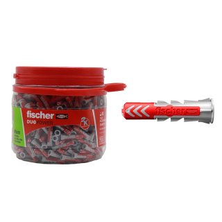 Taco Universal DuoPower 6 Balde x750 Unidades Fischer 608536