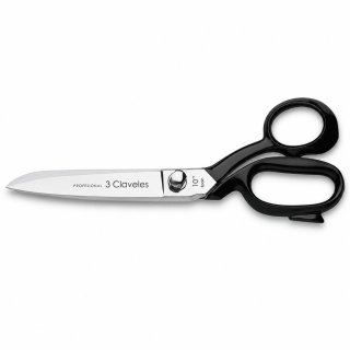 Tijera Sastre 9'' Acero Mango Esmaltado 3 Claveles