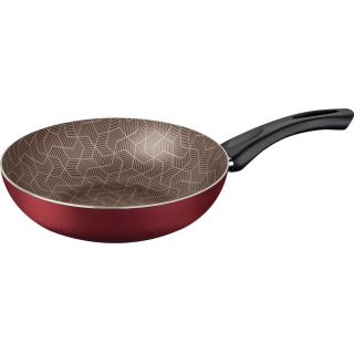 Sartén Honda 24cm Starflon Rojo Tramontina Paris 28509/724