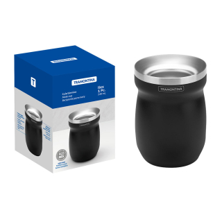 Mate Acero Inoxidable Negro Tramontina 61647/200