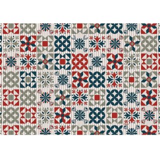 Tropical Azulejos 2 43 x 65 cm