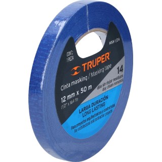 Cinta Enmascarar Azul Pintor 14 Días 1/2'' Truper