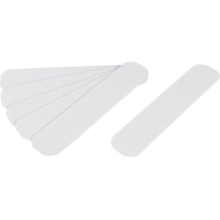 Cinta Antideslizante Blanca 6 Tiras 23cm Truper