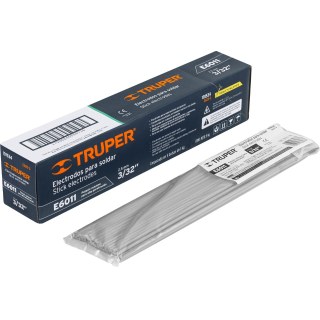 Electrodos 2.4mm E6011 Potasio Celulosa Truper 5kg