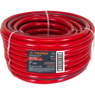 Manguera Super Reforzada 4 Capas 1'' 50mt Truper