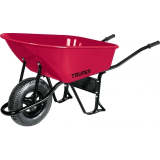 Carretilla 100 LT Rueda Inflable TRUPER CAT-60ND