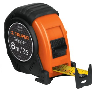 Cinta Métrica 8mt Ergonómica Truper FH-8MC