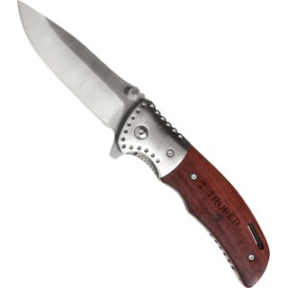 Navaja Abatible Mango De Madera Truper NV-5