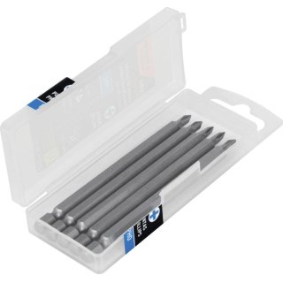 Puntas Atornillador Phillips PH0 x 4'' Truper PUDE-1400 Estuche x 5 