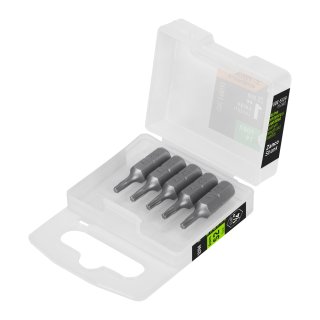 Puntas Atornillador Torx T9 x 1'' Truper PUDE-5109 Estuche x 5 