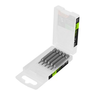 Puntas Atornillador Torx T7 x 2'' Truper PUDE-5207 Estuche x 5 