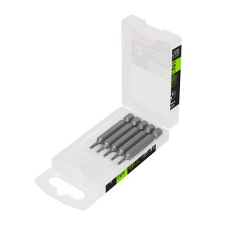 Puntas Atornillador Torx T8 x 2'' Truper PUDE-5208 Estuche x 5 