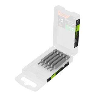 Puntas Atornillador Torx T9 x 2'' Truper PUDE-5209 Estuche x 5 