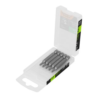 Puntas Atornillador Torx T15 x 2'' Truper PUDE-5215 Estuche x 5 