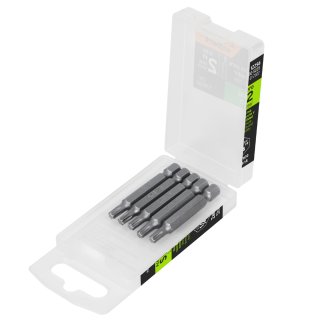 Puntas Atornillador Torx T25 x 2'' Truper PUDE-5225 Estuche x 5 
