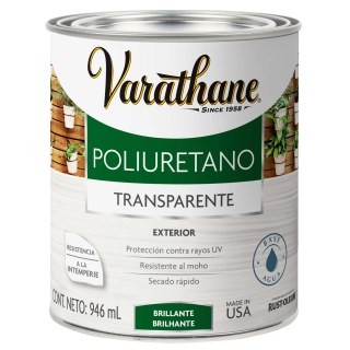 Barniz Poliuretano Madera Exterior Satinado 946ml Varathane