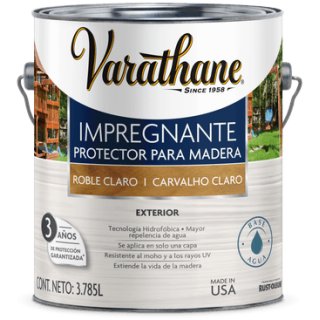 Protector De Madera Roble Claro 3,785lt Varathane Raincoat 