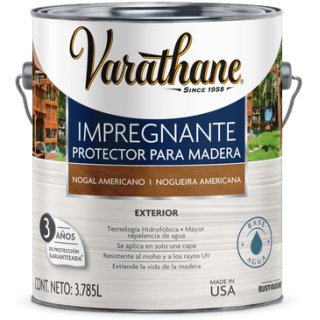 Protector De Madera Nogal Americano 3,785lt Varathane Raincoat 