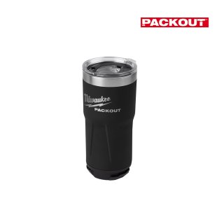 Vaso Térmico Packout 0,6 Litros Negro Milwaukee 48-22-8392B