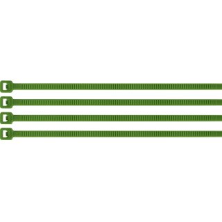 Precinto Collarín Plástico 15cm x 3.5mm Verde Volteck CIN-4015V