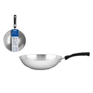 Wok Acero Inoxidable 28 cm 3,3 L Astro Silicone Tramontina 62138/282