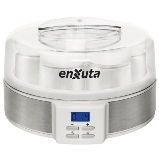 Yogurtera Eléctrica con 7 Frascos de 200 ml Enxuta SDAENXY7200