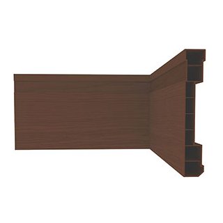 Zócalo PVC Nobre Marrón Rústico 10 cm