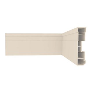 Zócalo PVC Nobre Beige 7 cm