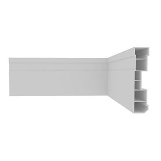 Zócalo PVC Nobre Blanco 7 cm