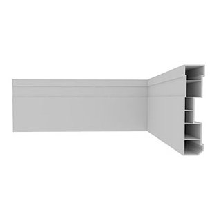 Zócalo PVC Nobre Ceniza 7 cm