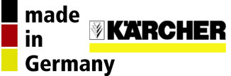 La marca KARCHER, al igual que la mayoría de sus hidrolavadoras, son alemanas.